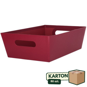 80szt pudełka - tace prezentowe wys:10,5cm szer:35*23cm
