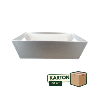 80szt pudełka - tace prezentowe wys:8,5cm szer:28*18cm