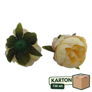 720szt główki peonii - pełników szer:9cm