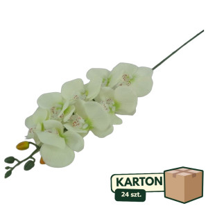 24szt storczyk na łodydze materiałowy '8 wys:76cm szer:15cm