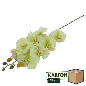 24szt storczyk na łodydze materiałowy '8 wys:76cm szer:15cm