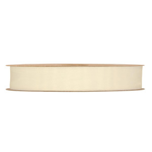 wstążka ORGANZA MATT 15mm*50m CREAM