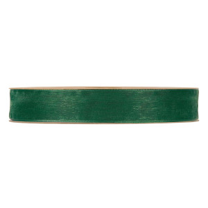 wstążka ORGANZA MATT 15mm*50m DARK GREEN