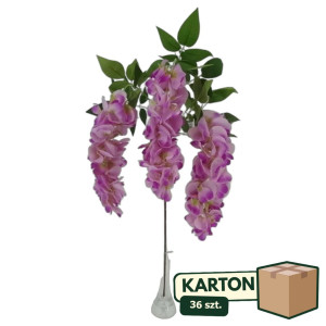 36szt zwis - wisteria"3" wys:100cm fioletowa