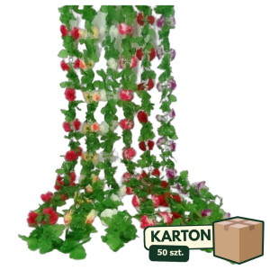 50szt girlanda z różami wys:220cm mix