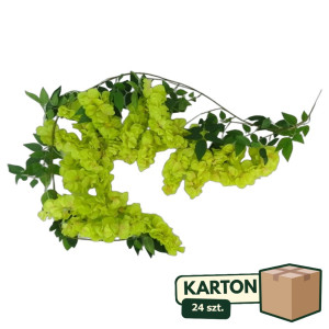 24szt girlanda z wisterii wys:170cm