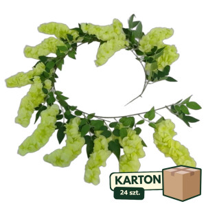 24szt girlanda z wisterii wys:170cm