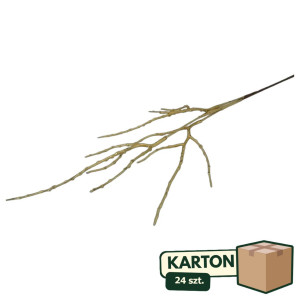 24szt gałązka dekoracyjna wys:75cm złota