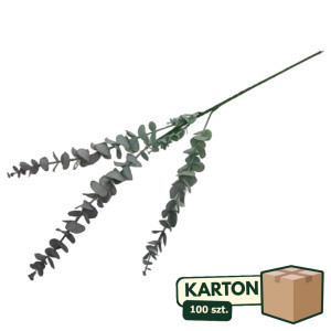 100szt gałązka liściasta eukaliptus wys:78cm