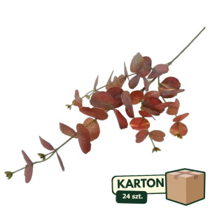 24szt gałązka liściasta eukaliptus wys:90cm