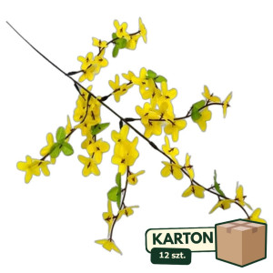 12szt gałązka forsycji wys:51cm