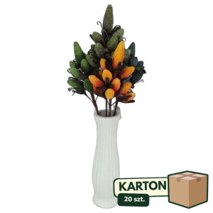 20szt Sztuczny kwiat piankowy mix kolorów wys:76cm