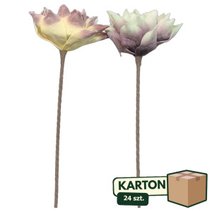 24szt Sztuczny kwiat piankowy mix kolorów wys:60cm