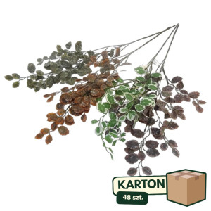 48szt Sztuczna gałązka florystyczna mix kolorów wys:76cm