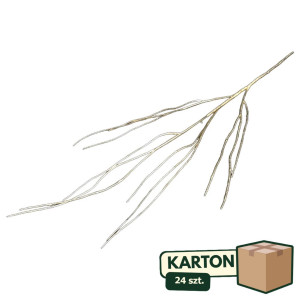 24szt Sztuczna gałązka dekoracyjna złota wys:95cm