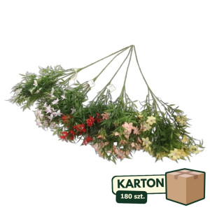 180szt Sztuczny pik florystyczny dodatek do bukietów mix kolorów wys:54cm