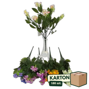 180szt Sztuczny pik florystyczny gałązka dekoracyjna mix kolorów wys:30cm