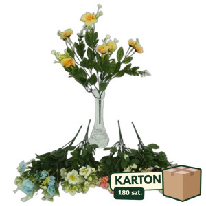 180szt Sztuczny pik florystyczny dodatek wypełniający mix kolorów wys:35cm