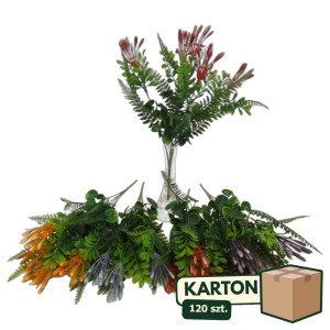 120szt Sztuczny pik bukietowy ozdobny mix kolorów wys:36cm