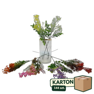 144szt Wysoki pik florystyczny dekoracyjny mix kolorów wys:55cm