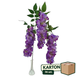 36szt Wisteria sztuczna gałązka 3x pędy wys:100cm
