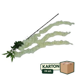24szt Wisteria sztuczna girlandowa 3 pędy wys:175cm