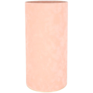 flowerbox wys:50cm szer:25cm welur Pastel Peach