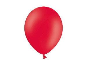 100szt balony 27cm Pastel Red
