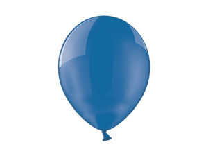 100szt balony Crystal 30cm Blue