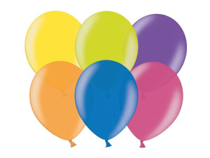 100szt balony 30cm Metallic Mix