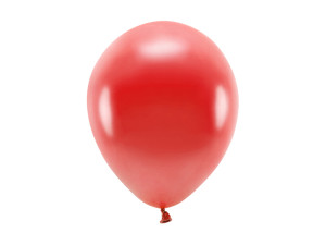100szt Balony Eco 26cm metalizowane, czerwony