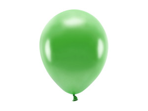 100szt Balony Eco 26cm metalizowane, zielona trawa