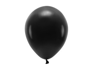 100szt Balony Eco 26cm pastelowe, czarny