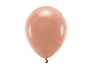 10szt Balony Eco 26cm pastelowe, brudny róż
