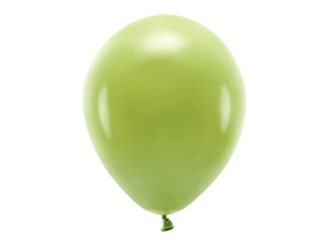 10szt Balony Eco 30cm pastelowe, oliwkowy