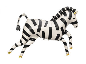 balon foliowy Zebra wys:85cm szer:115cm