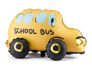 Balon foliowy stojący Autobus 46cm*76cm