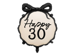 Balon foliowy pastylka 56cm(22") Happy ''30''