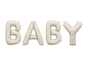 napis z balonów "Baby" szer:140cm