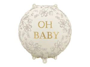 Balon foliowy pastylka Oh Baby 45cm (18")