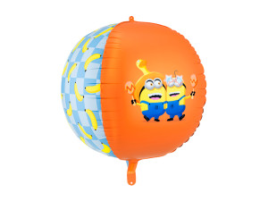 Balon foliowy kula w Minionki szer:75cm