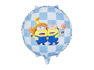 Balon foliowy pastylka Minionki 45cm (18")