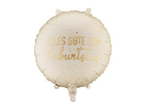 Balon foliowy pastylka Geburtstag 45cm(18")
