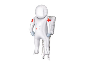 Balon foliowy Astronauta wys:94,5cm szer:62cm