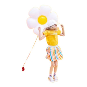 balon foliowy Stokrotka wys:80cm szer:70cm