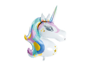 balon foliowy Jednorożec wys:90cm szer:73cm