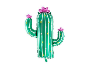 balon foliowy Kaktus wys:82cm ser:60cm