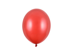 100szt Balony Strong 23cm, Metallic Poppy Red