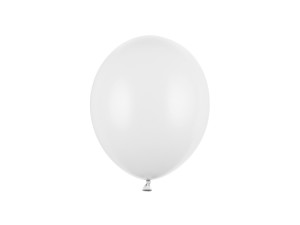 50szt Balony Strong 23cm, Pastel Pure White