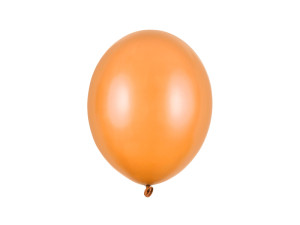 10szt Balony Strong 27cm, Metallic Mand. Orange